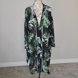 Alfani Sheer Luxe Jungle Coverup